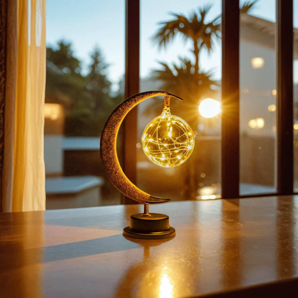 Floating Lunar Lamp