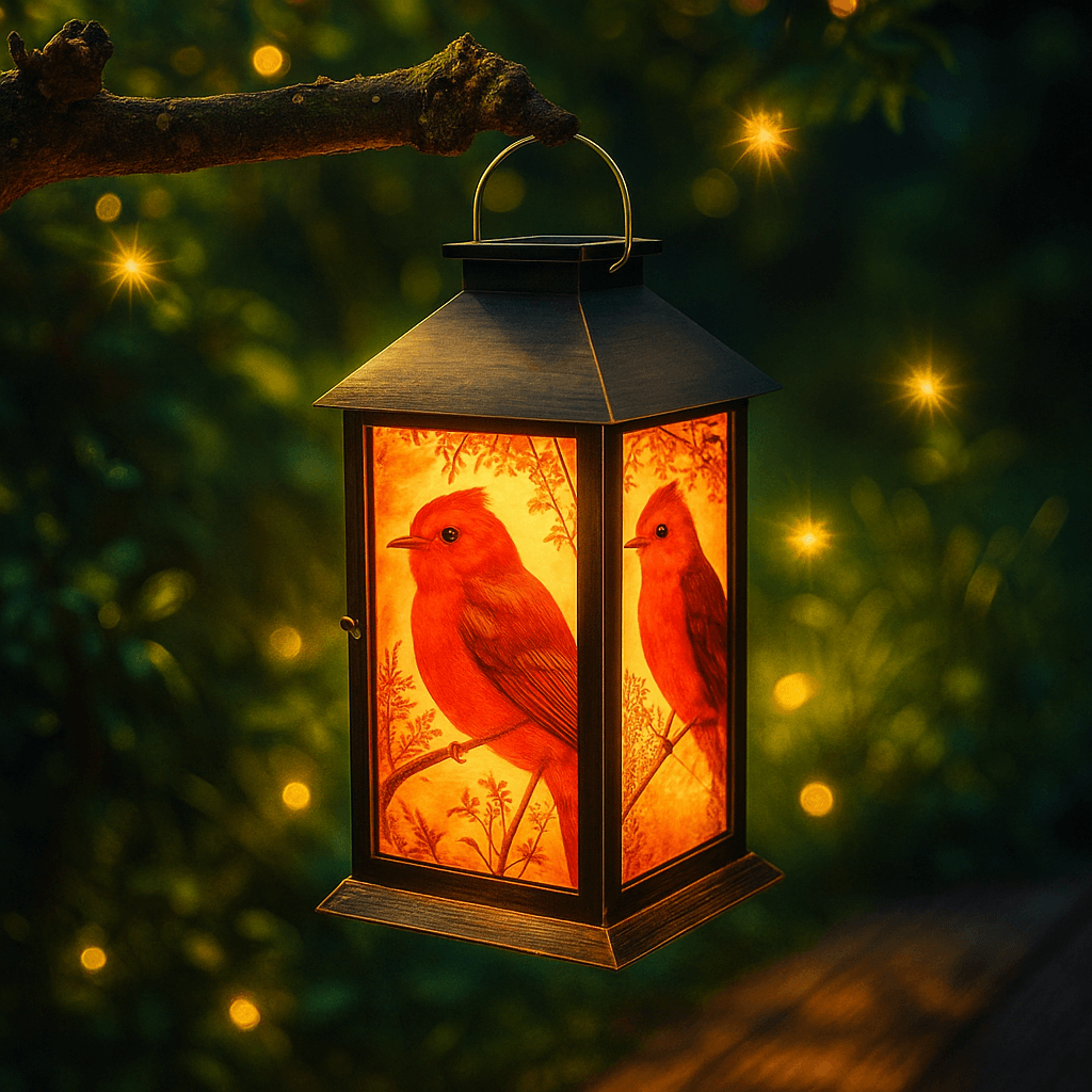 Cardinal Glow Lanterns