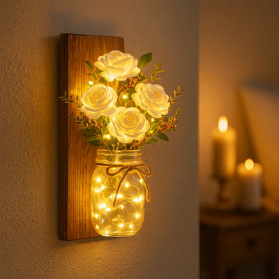 Enchanted Fairy Blossom Sconce new 1