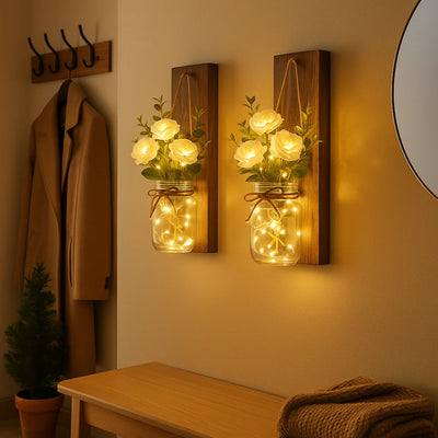 Enchanted Fairy Blossom Sconce new 4