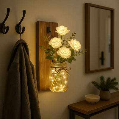 Enchanted Fairy Blossom Sconce new 6