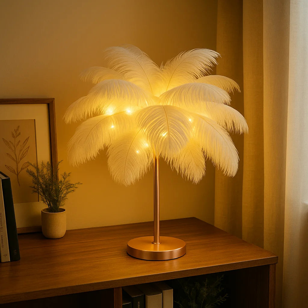 Ethereal Feather Lamp new 1