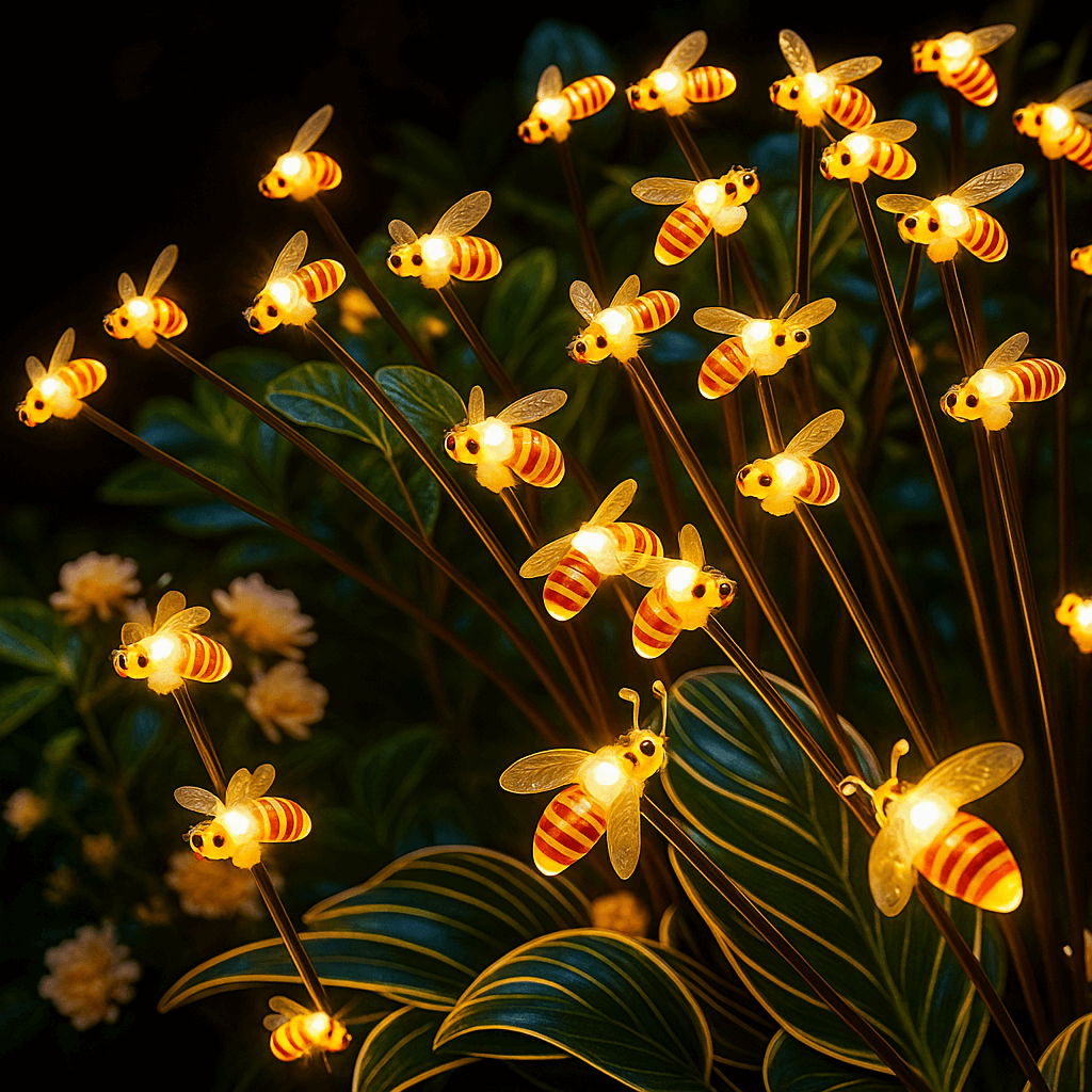Flying Glow Bees