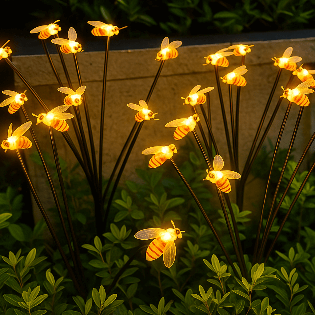 Flying Glow Bees