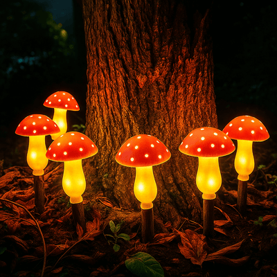 Garden Mushroom Lights