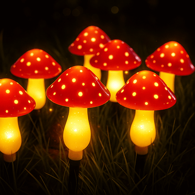 Garden Mushroom Lights
