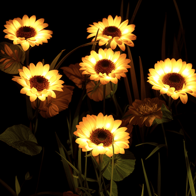 Golden Sunflower Light