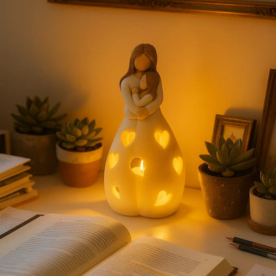 Heart of Mom Lamp