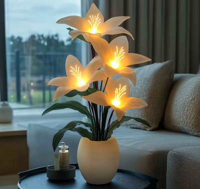 Luminous Lily Lamp