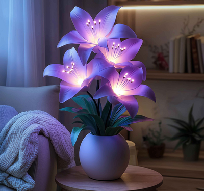 Luminous Lily Lamp