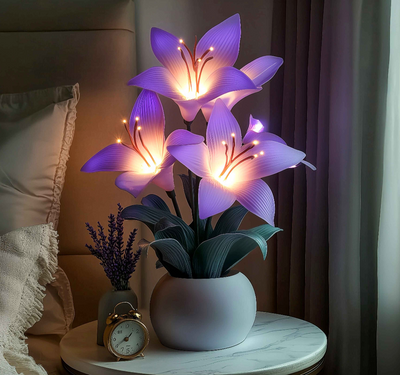 Luminous Lily Lamp