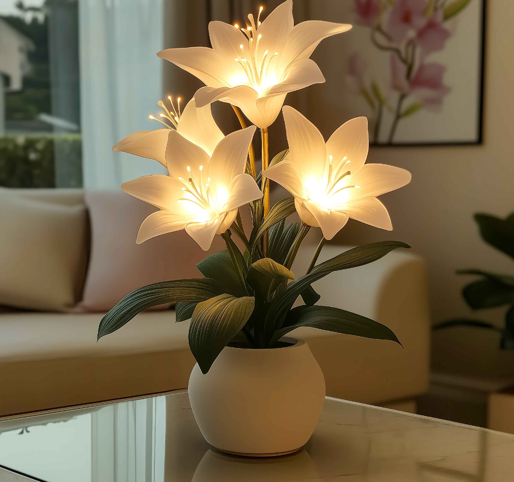 Luminous Lily Lamp