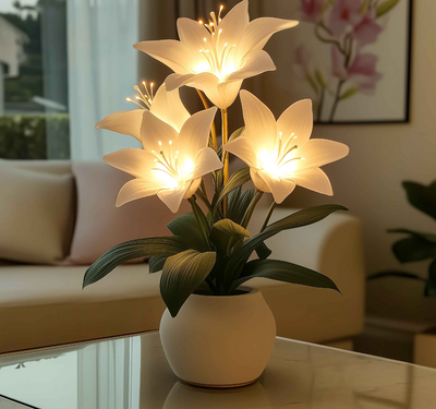 Luminous Lily Lamp