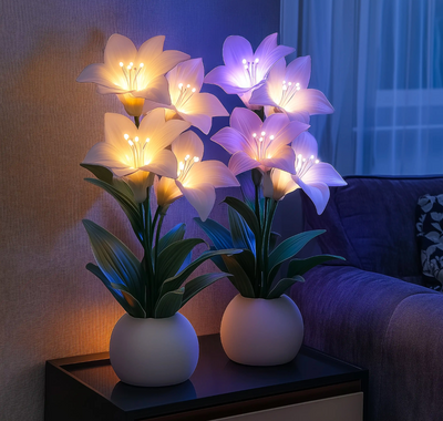 Luminous Lily Lamp