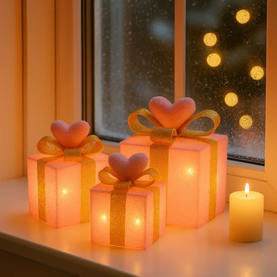 Pink Heart Gift Boxes 3