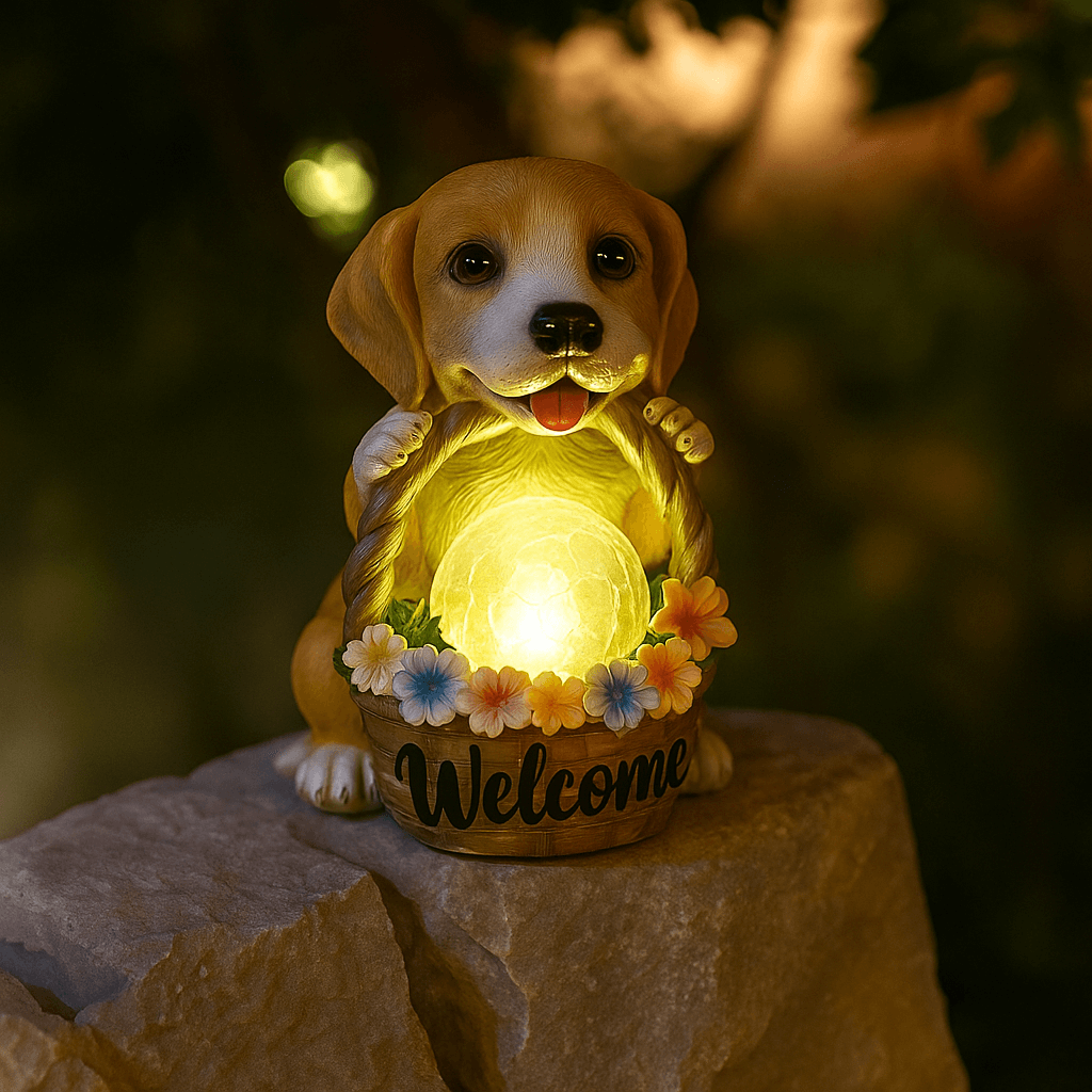 Puppy Welcome Lantern