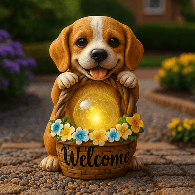 Puppy Welcome Lantern
