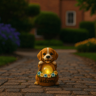 Puppy Welcome Lantern