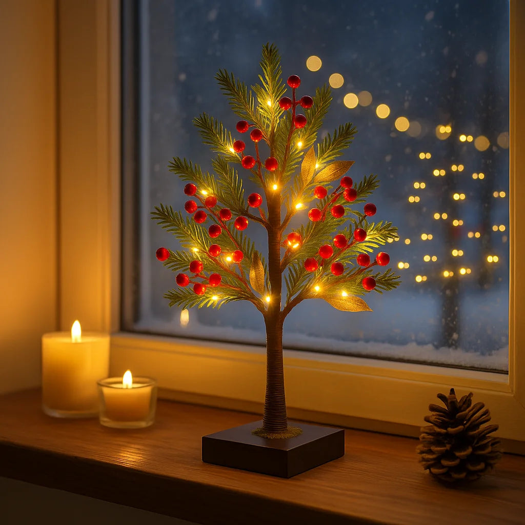 Red Berry Blossom Tree new 5