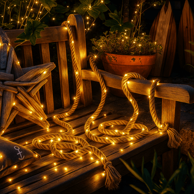Rustic Rope Lights